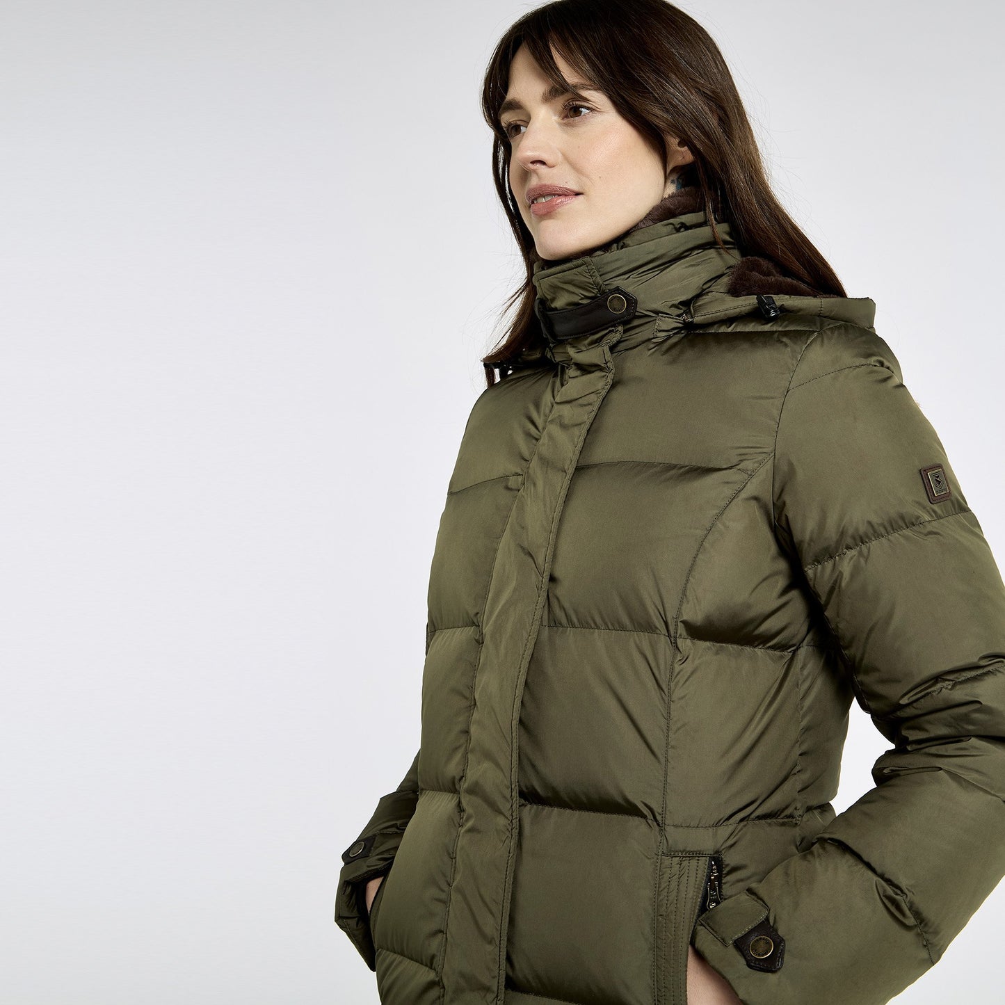 Aldborough Long Tech Down Coat
