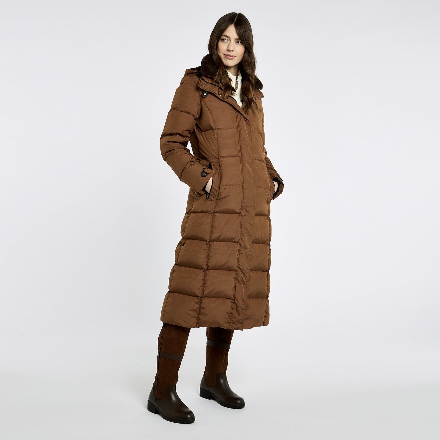 Aldborough Long Tech Down Coat