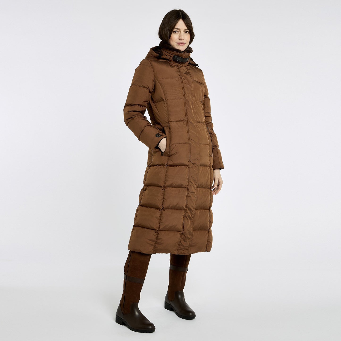 Aldborough Long Tech Down Coat