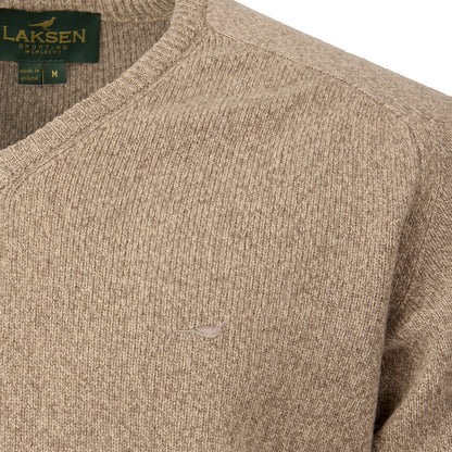 Trent V- Neck Lambswool Knit