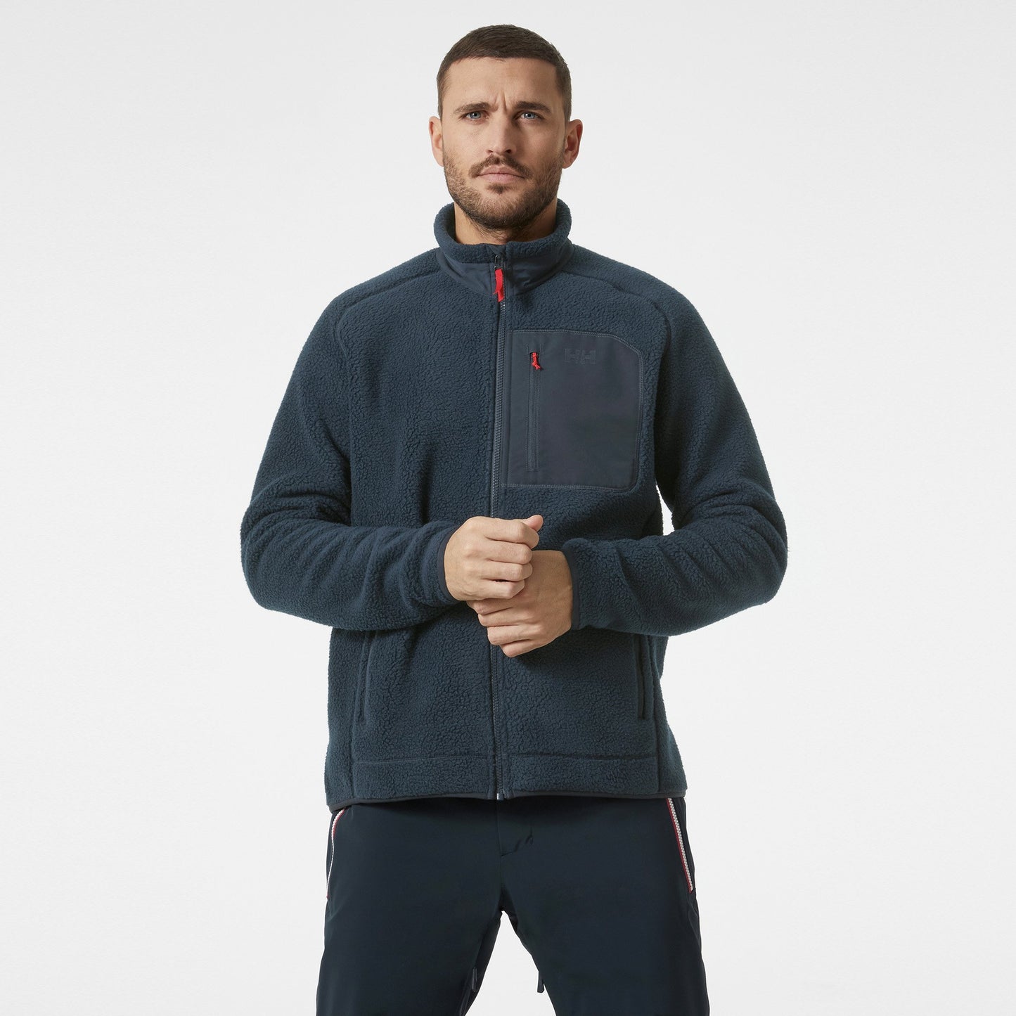 Panorama Pile Block Fleece Jacket