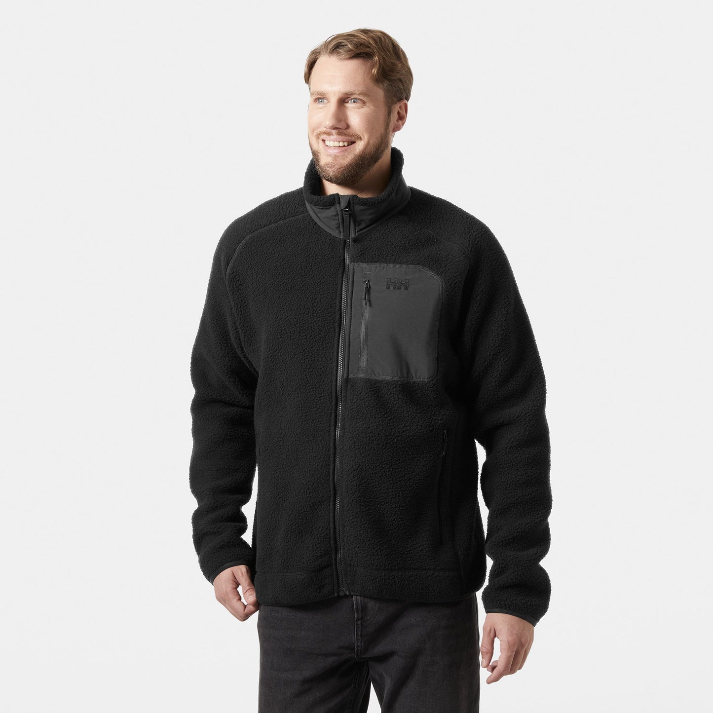 Panorama Pile Block Fleece Jacket