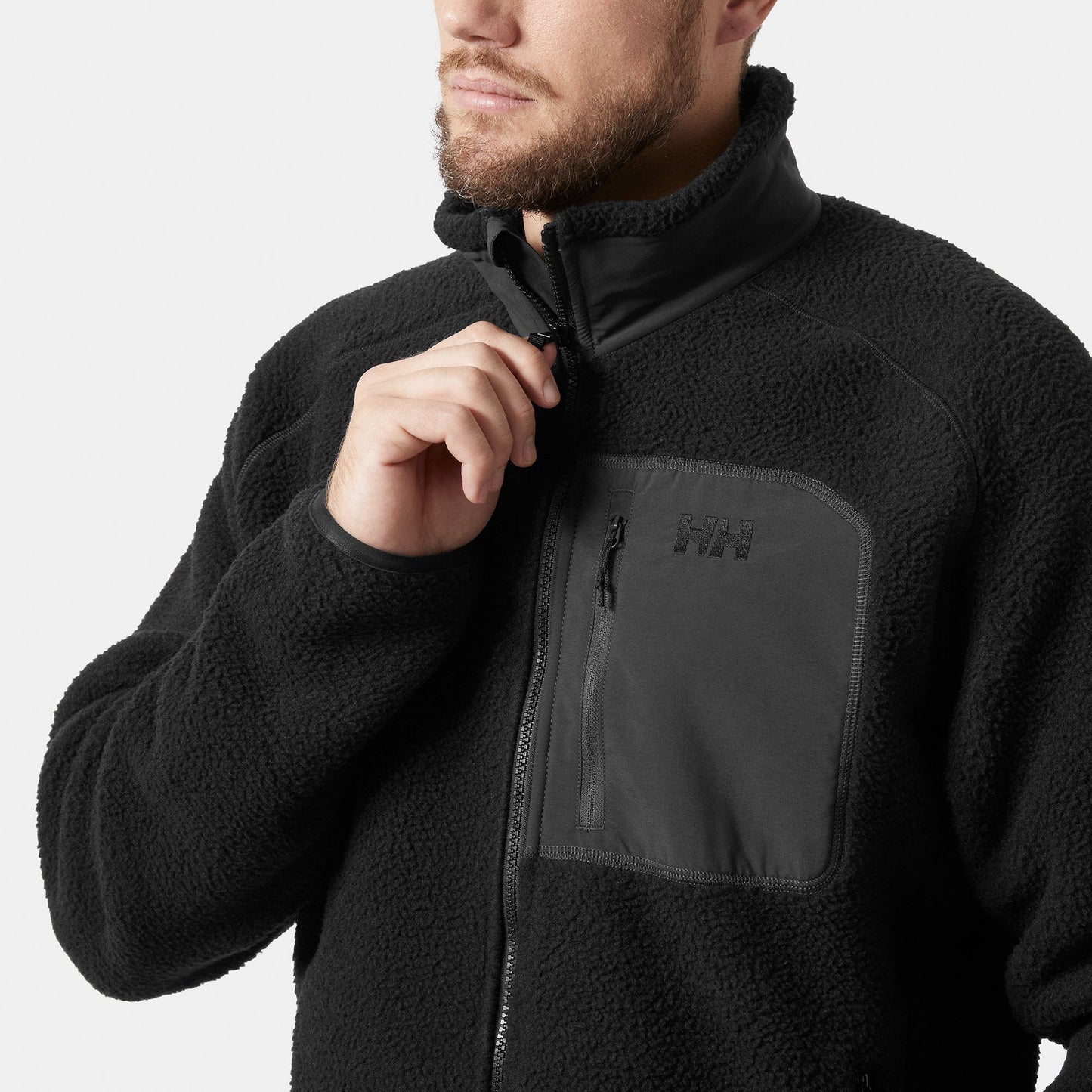 Panorama Pile Block Fleece Jacket