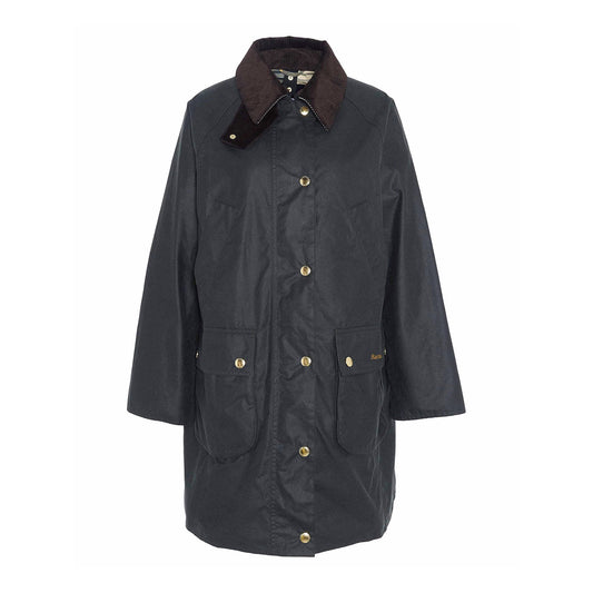 Long Beadnell Wax Jacket
