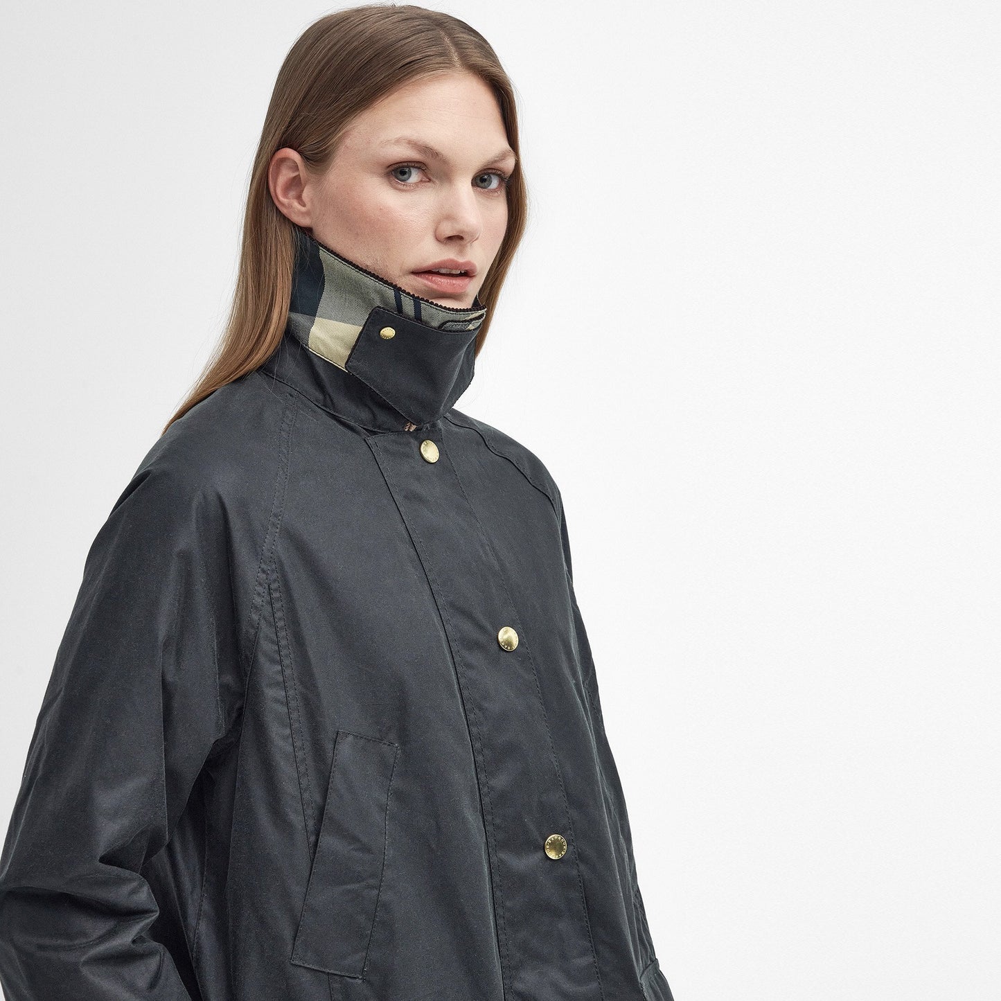 Long Beadnell Wax Jacket