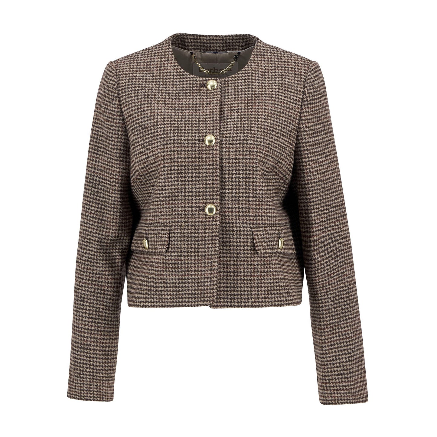 Corina Collarless Tailored Jacket