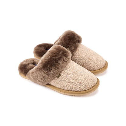 Mullingar Tweed Mule Slipper