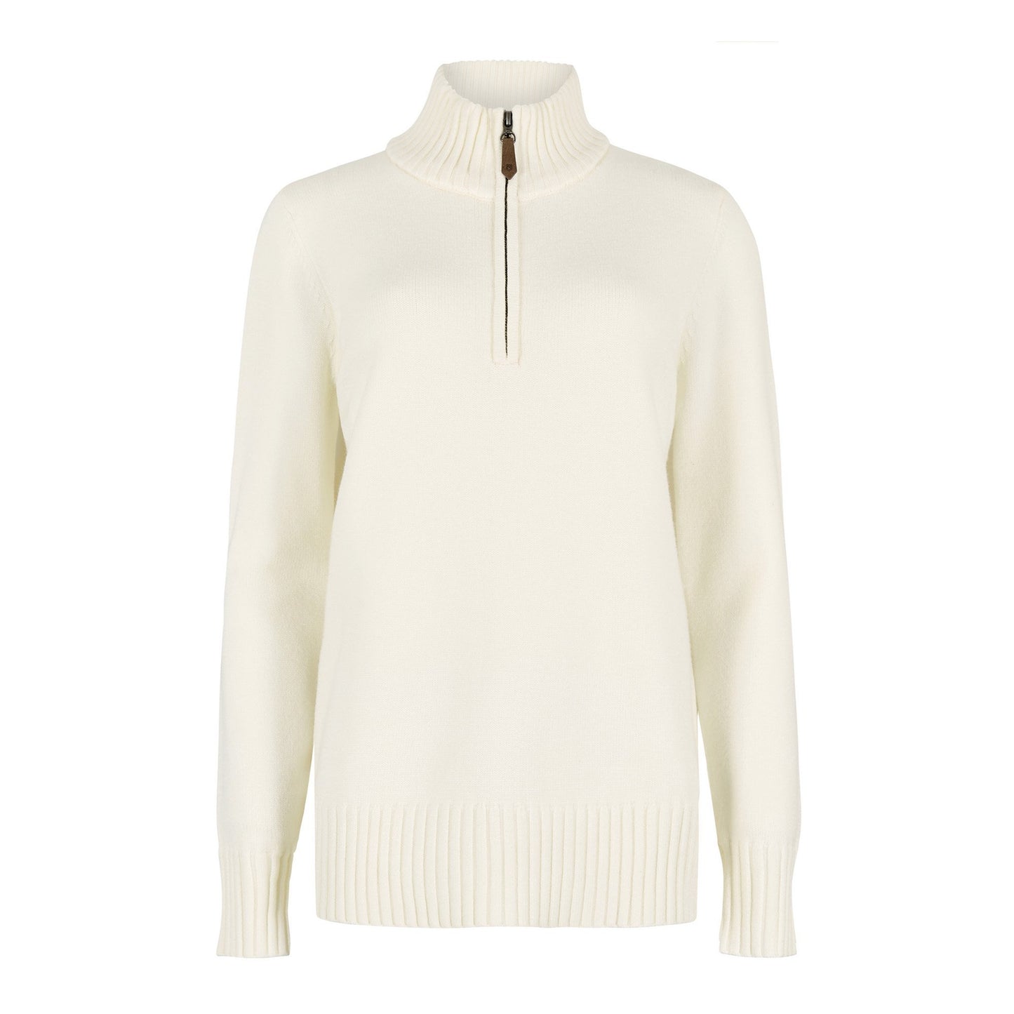 Markham Zip Neck Knit Sweater