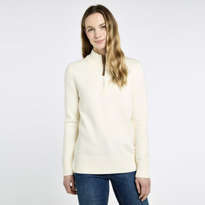 Markham Zip Neck Knit Sweater