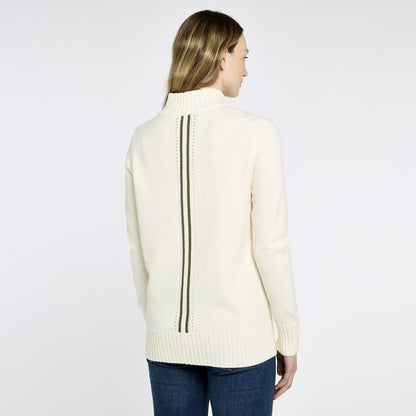 Markham Zip Neck Knit Sweater