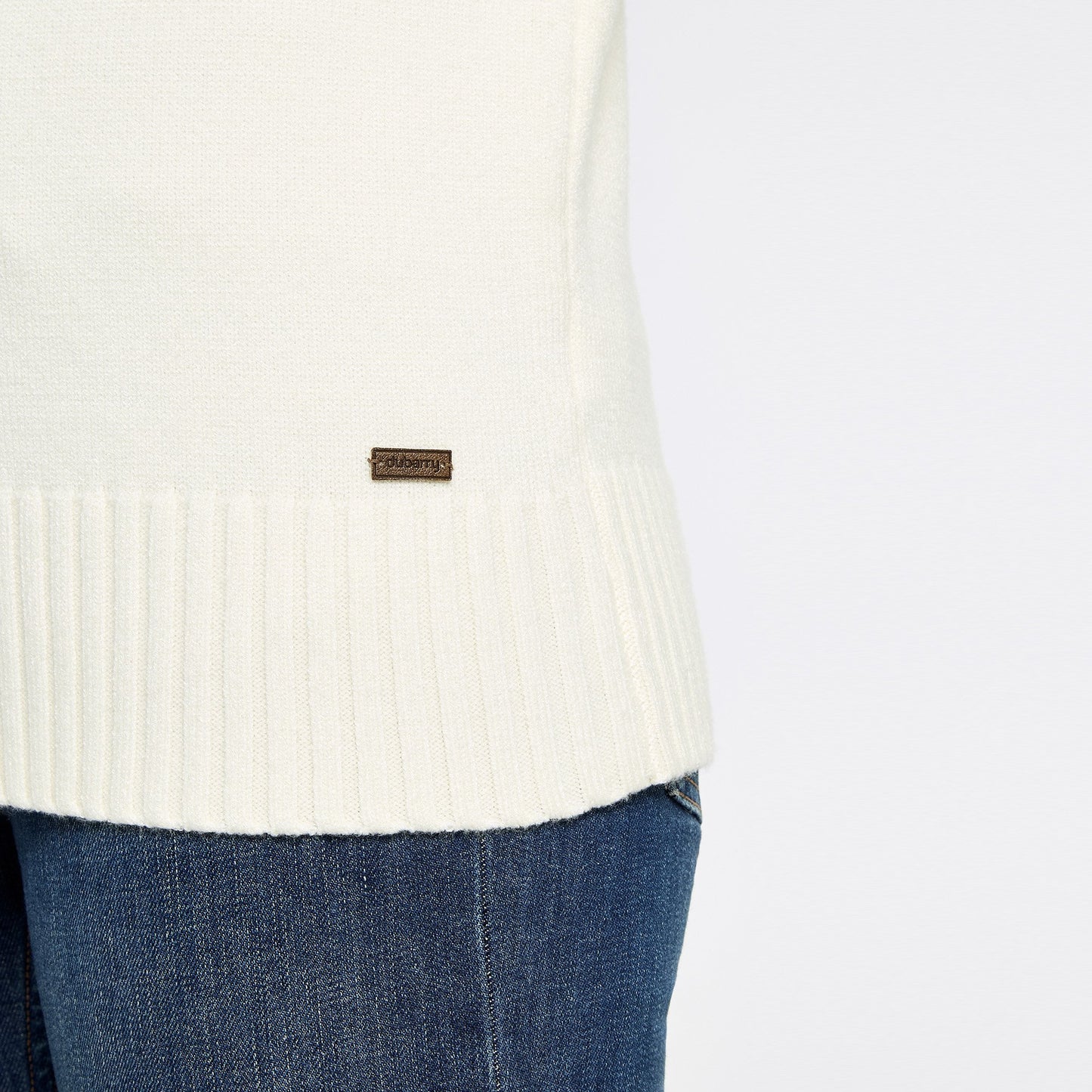 Markham Zip Neck Knit Sweater