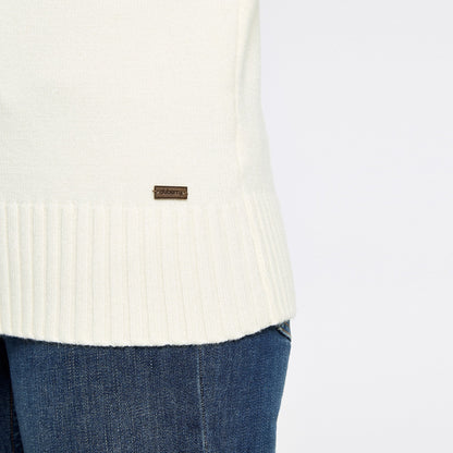 Markham Zip Neck Knit Sweater