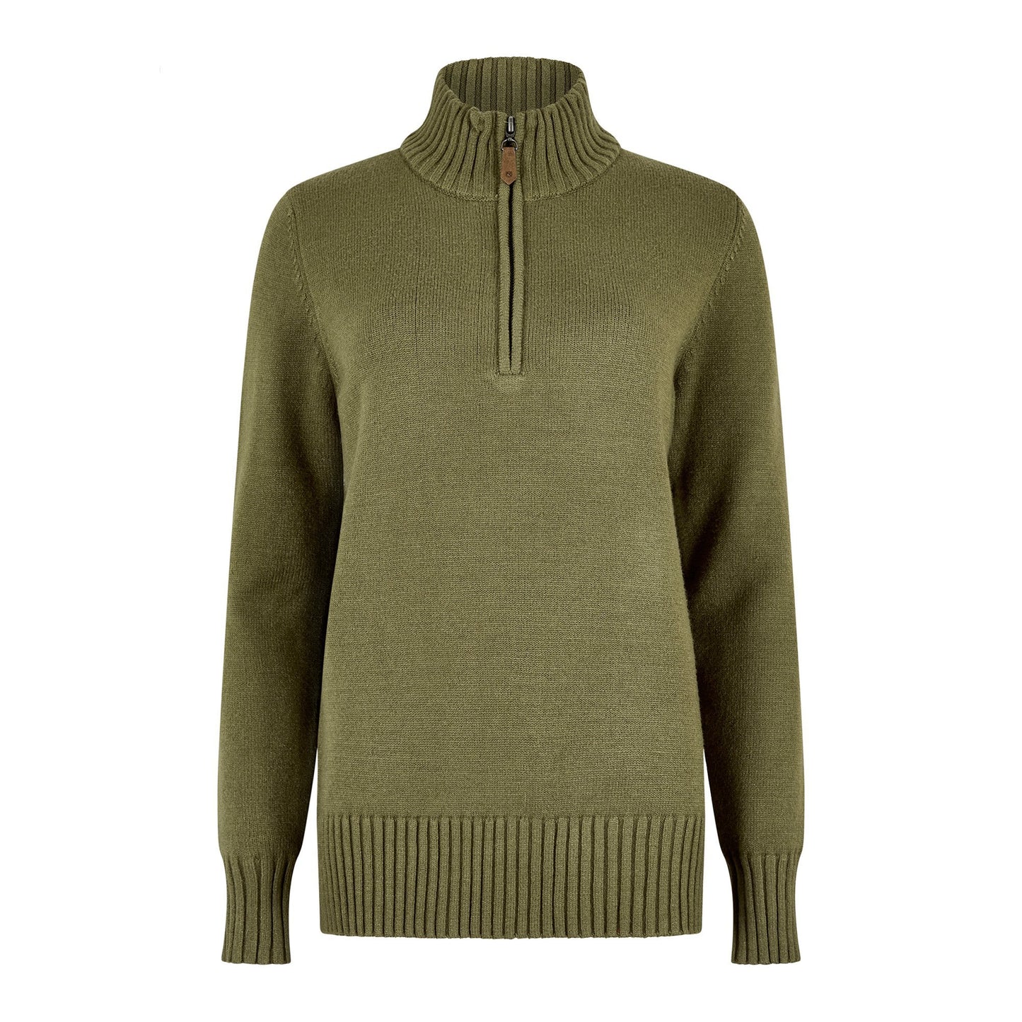 Markham Zip Neck Knit Sweater