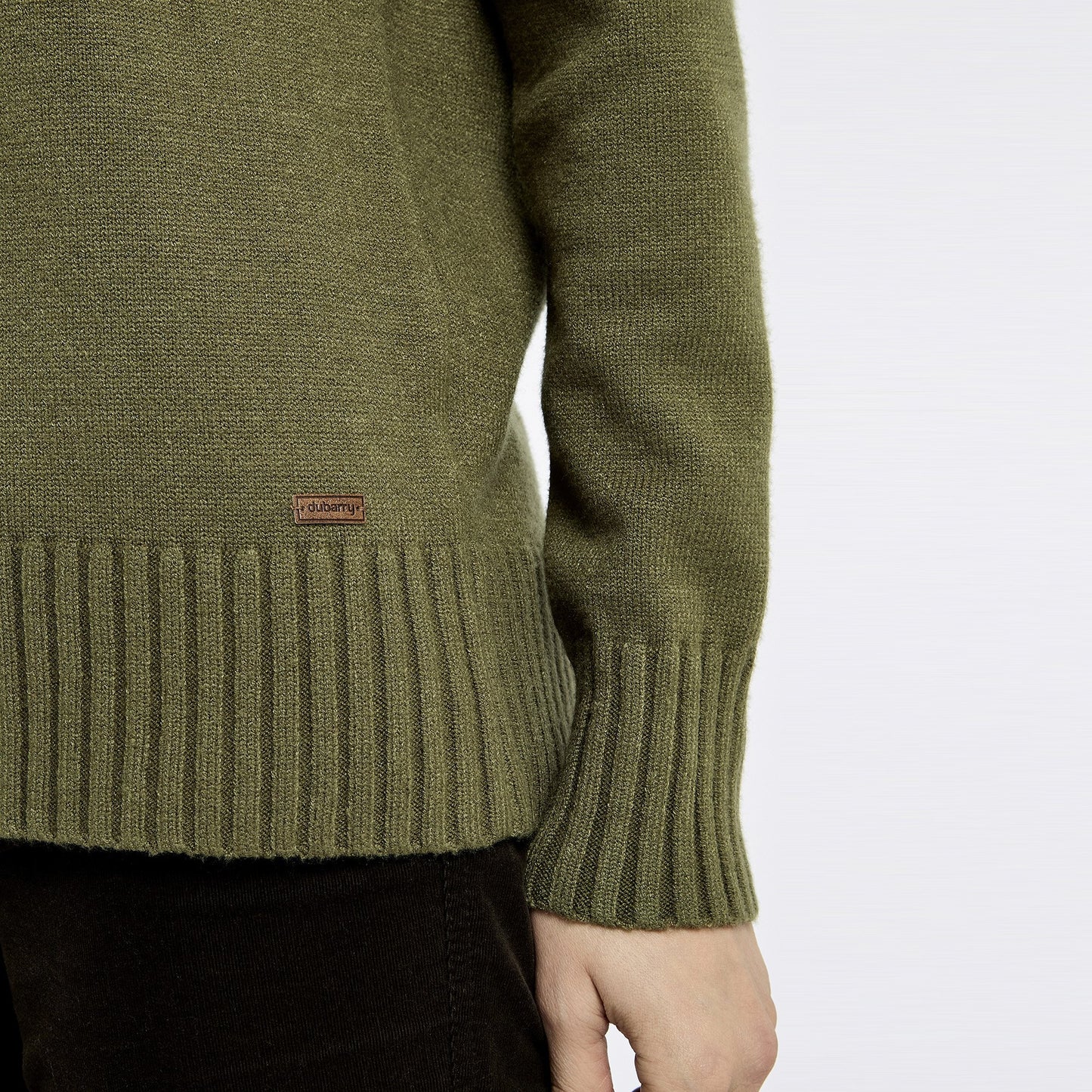 Markham Zip Neck Knit Sweater