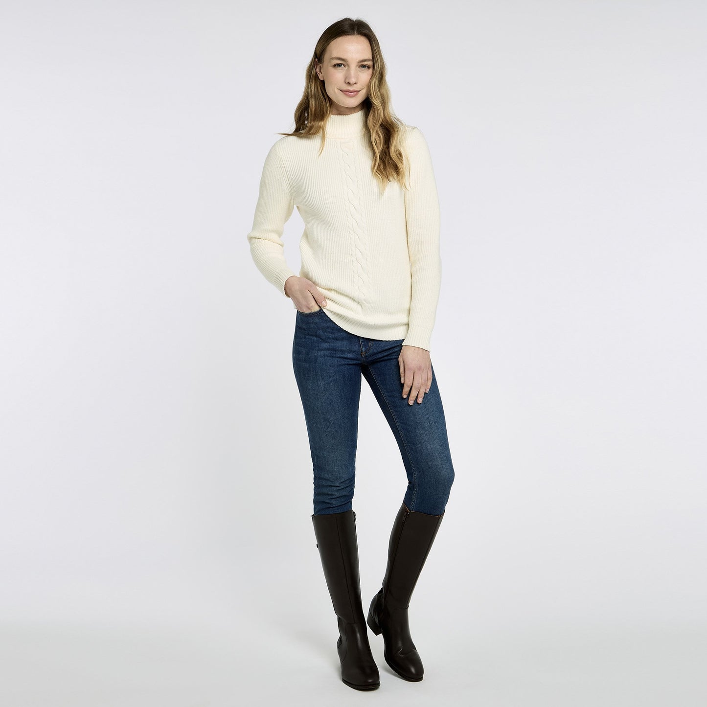 Lennon Mock Neck Knit