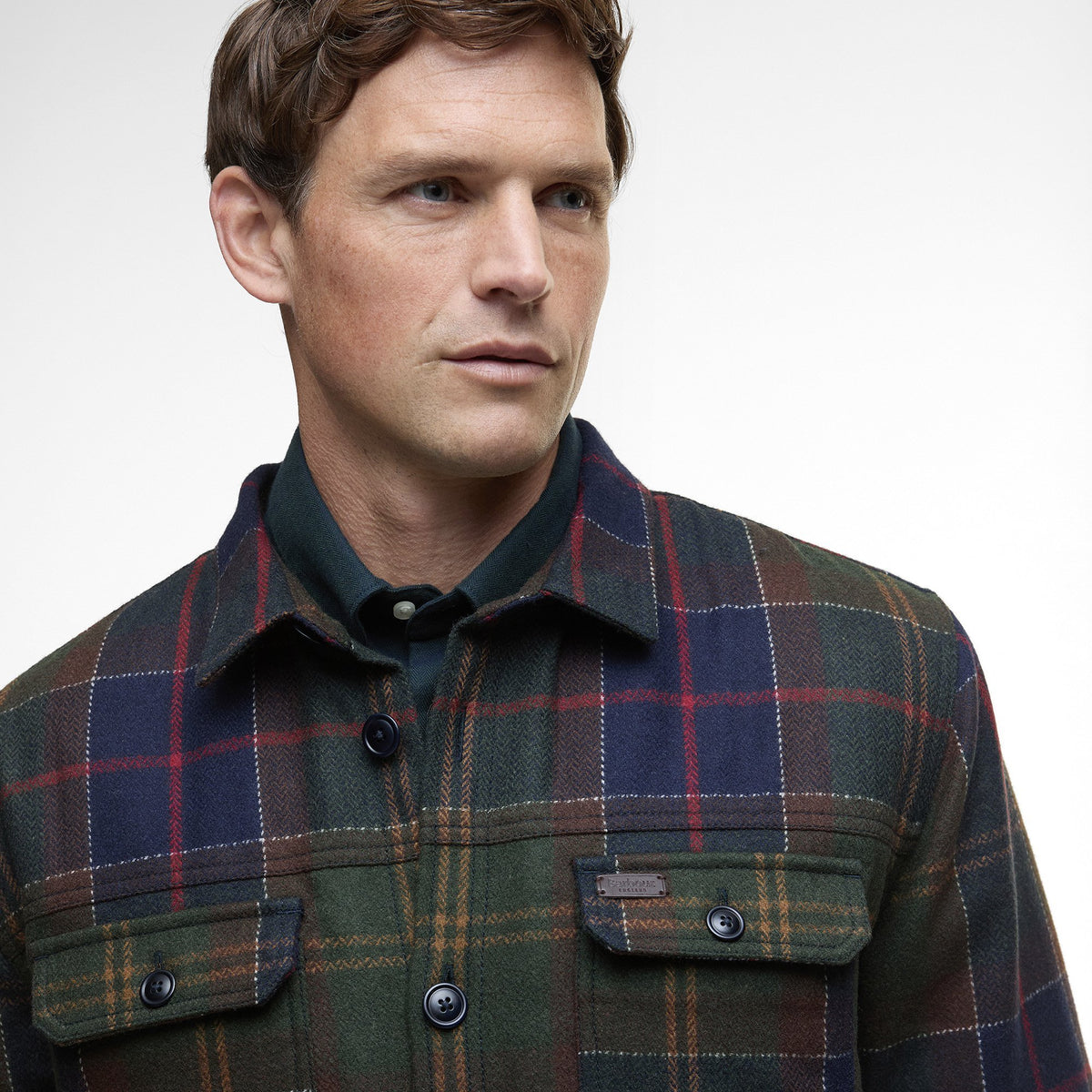 Willberry Regular Brushed Check Overshirt
