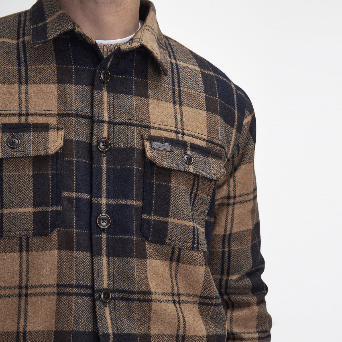 Willberry Regular Brushed Check Overshirt