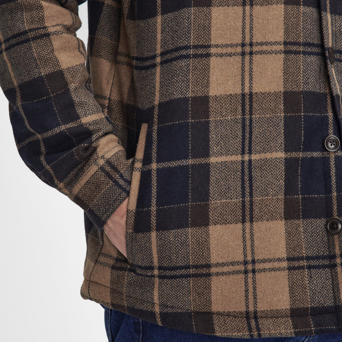 Willberry Regular Brushed Check Overshirt