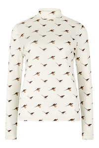 Reynolds Pheasant Mock Neck Top