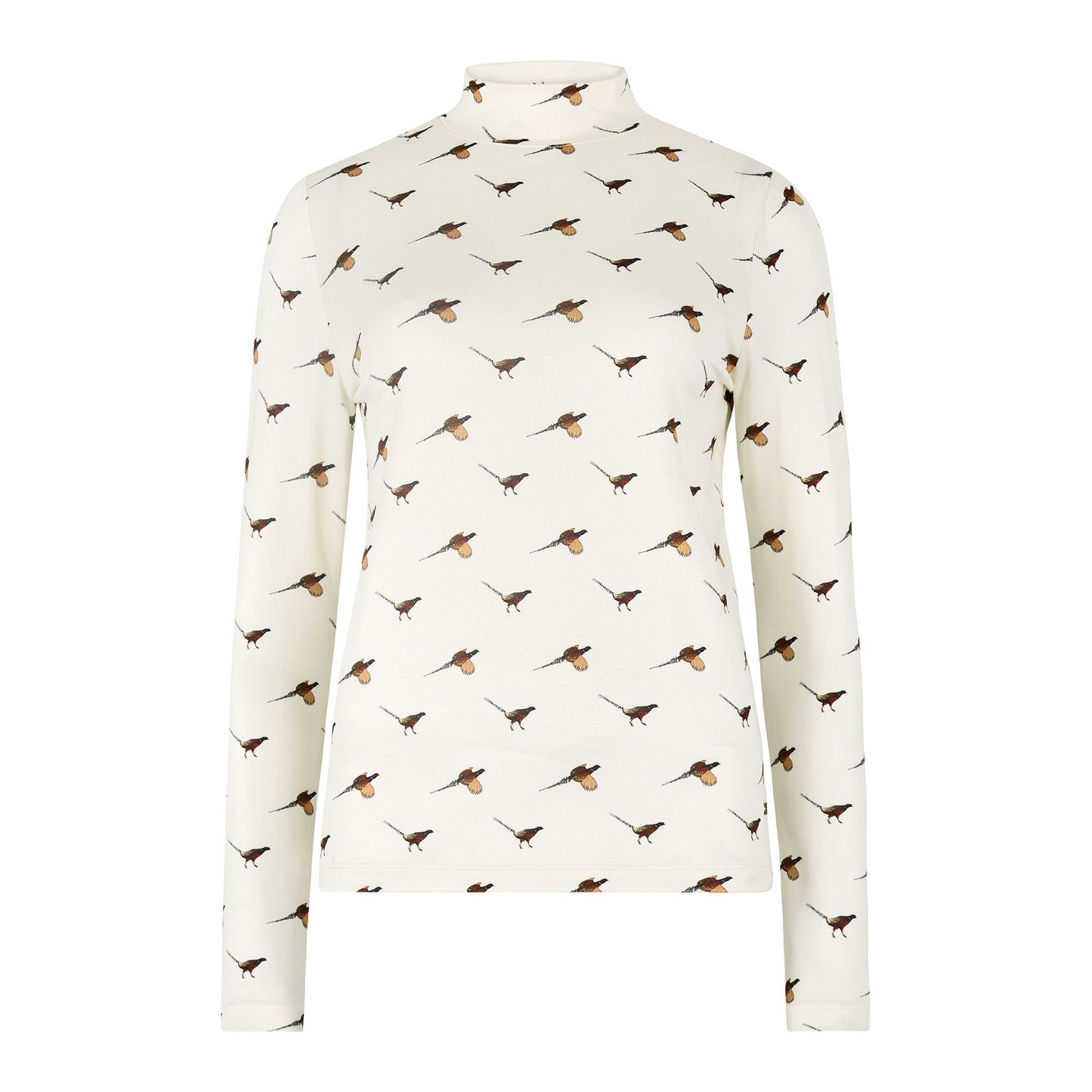 Reynolds Pheasant Mock Neck Top