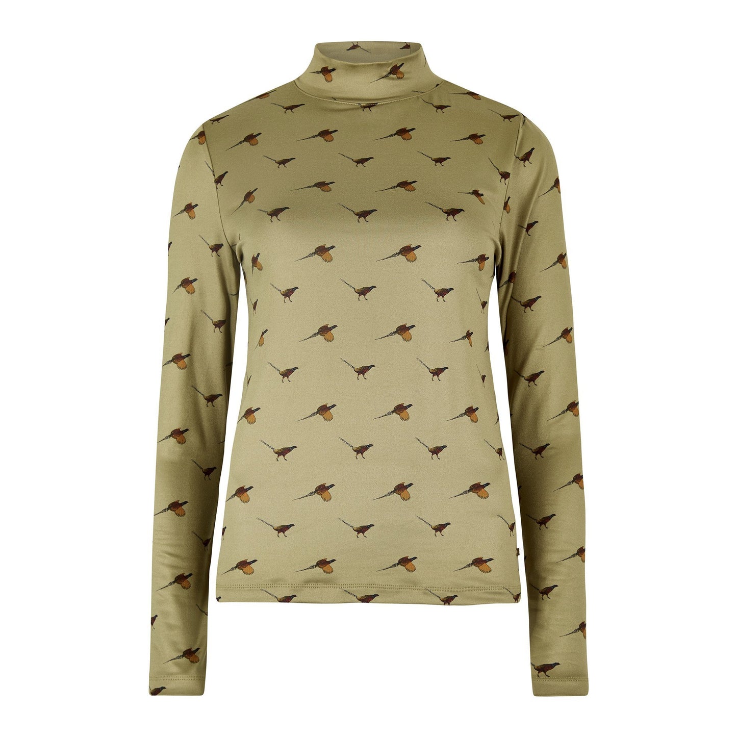 Reynolds Pheasant Mock Neck Top