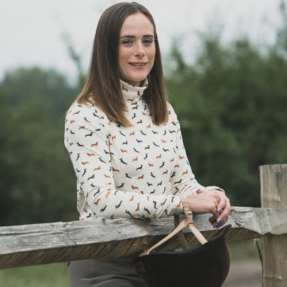 Cosy Art Roll Neck