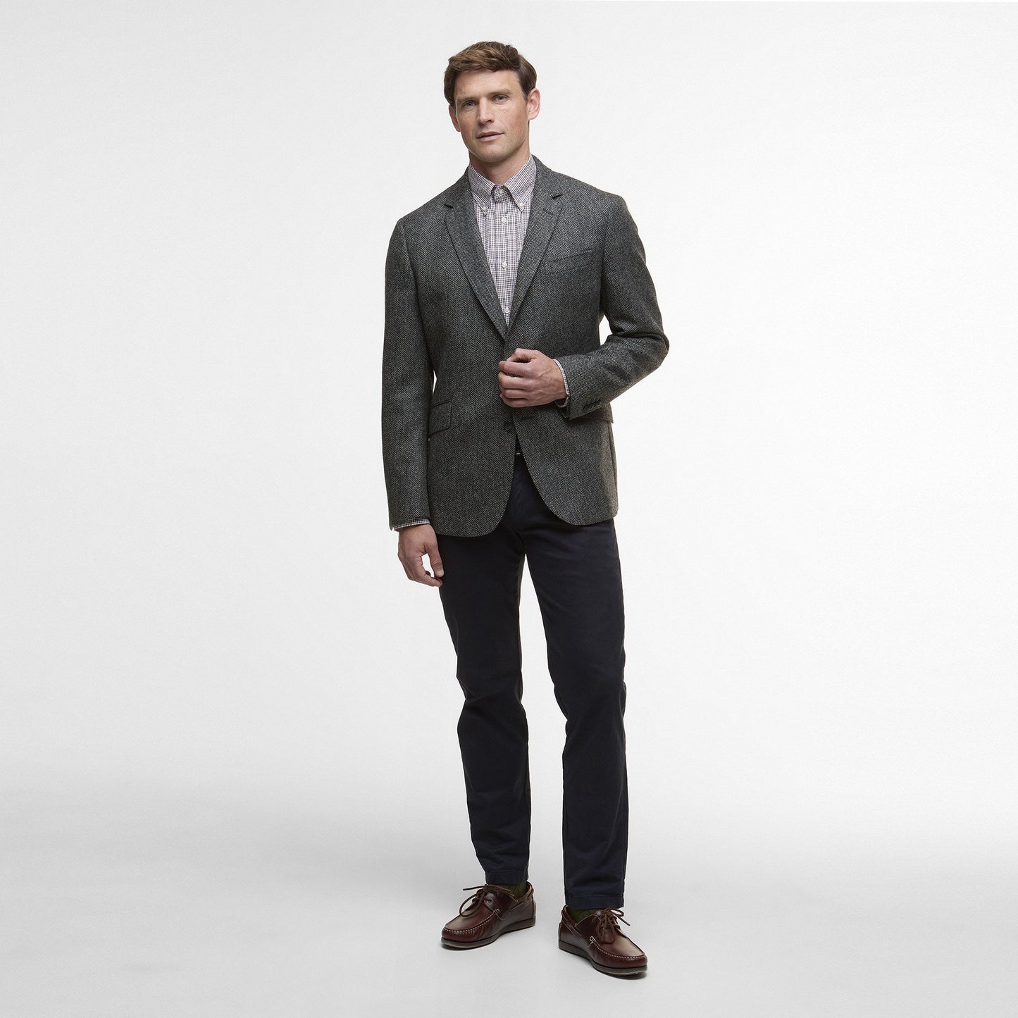 Firth Moons Herringbone Blazer