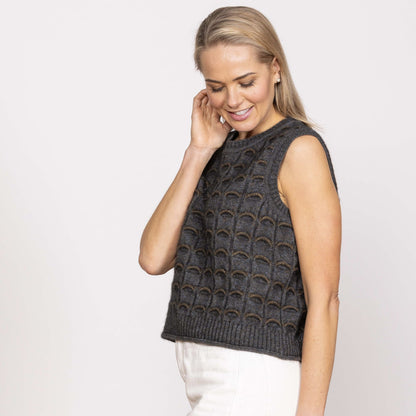 Possum Merino Eyelash Vest