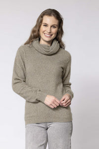 Possum Merino Polo Neck Jumper
