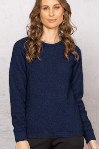 Possum Merino Plain Crew Knit