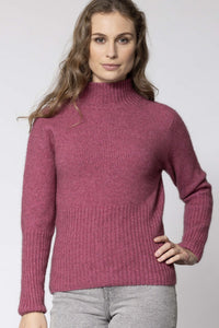 Possum Merino Rib Turtle Neck