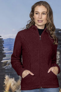 Possum Merino Honeycomb Jacket