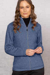 Possum Merino Honeycomb Jacket