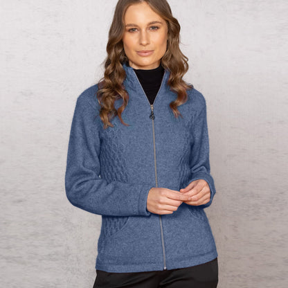 Possum Merino Honeycomb Jacket