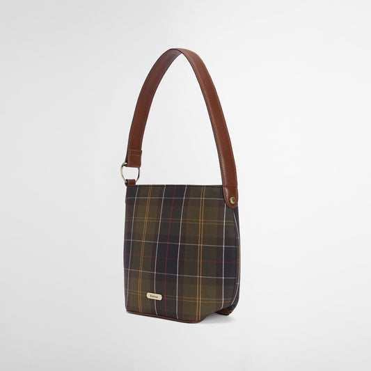 Cedar Tartan Bucket Bag