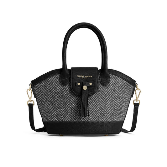 Mini Windsor Tote Herringbone Bag