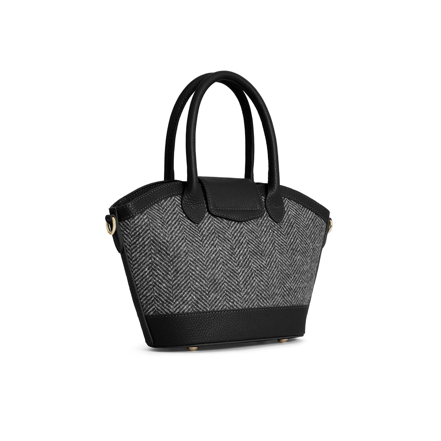 Mini Windsor Tote Herringbone Bag