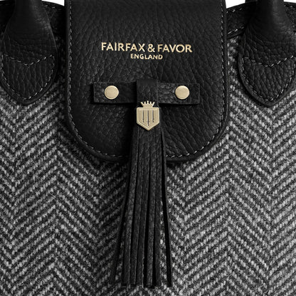 Mini Windsor Tote Herringbone Bag