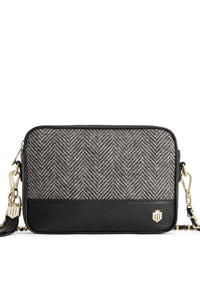 Finsbury Cross Body Herringbone Bag