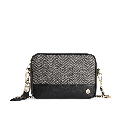 Finsbury Cross Body Herringbone Bag