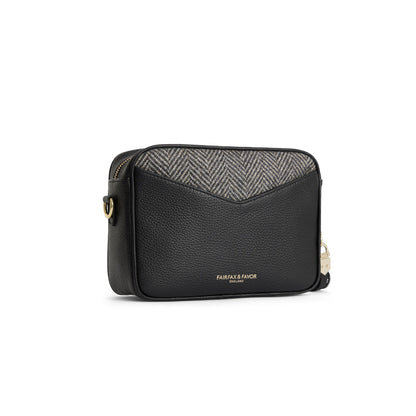 Finsbury Cross Body Herringbone Bag