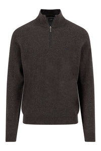 Lambswool Zip Neck