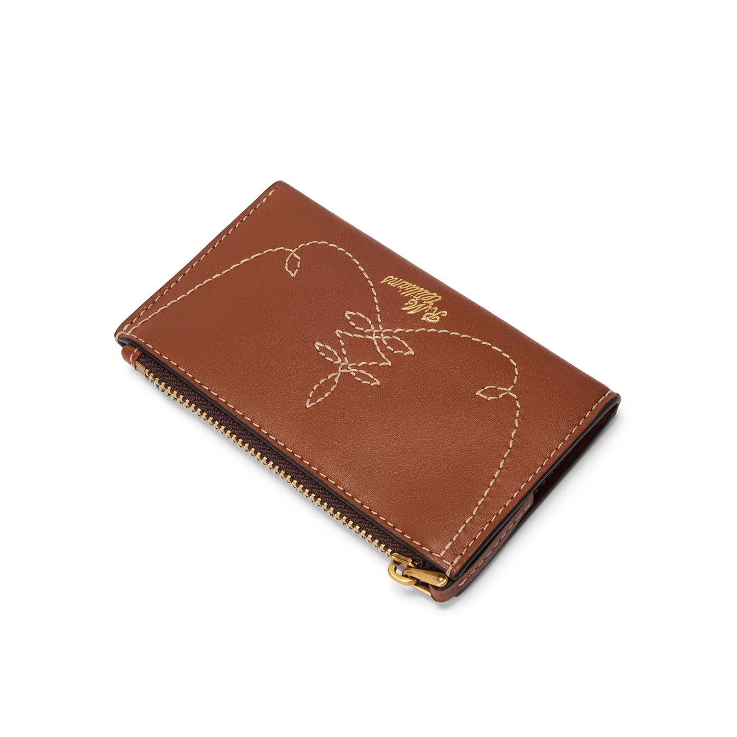 Eden Stitch Zip Cardholder