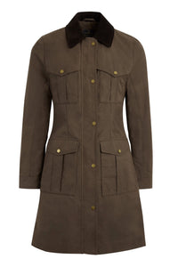 Violet Wax Coat