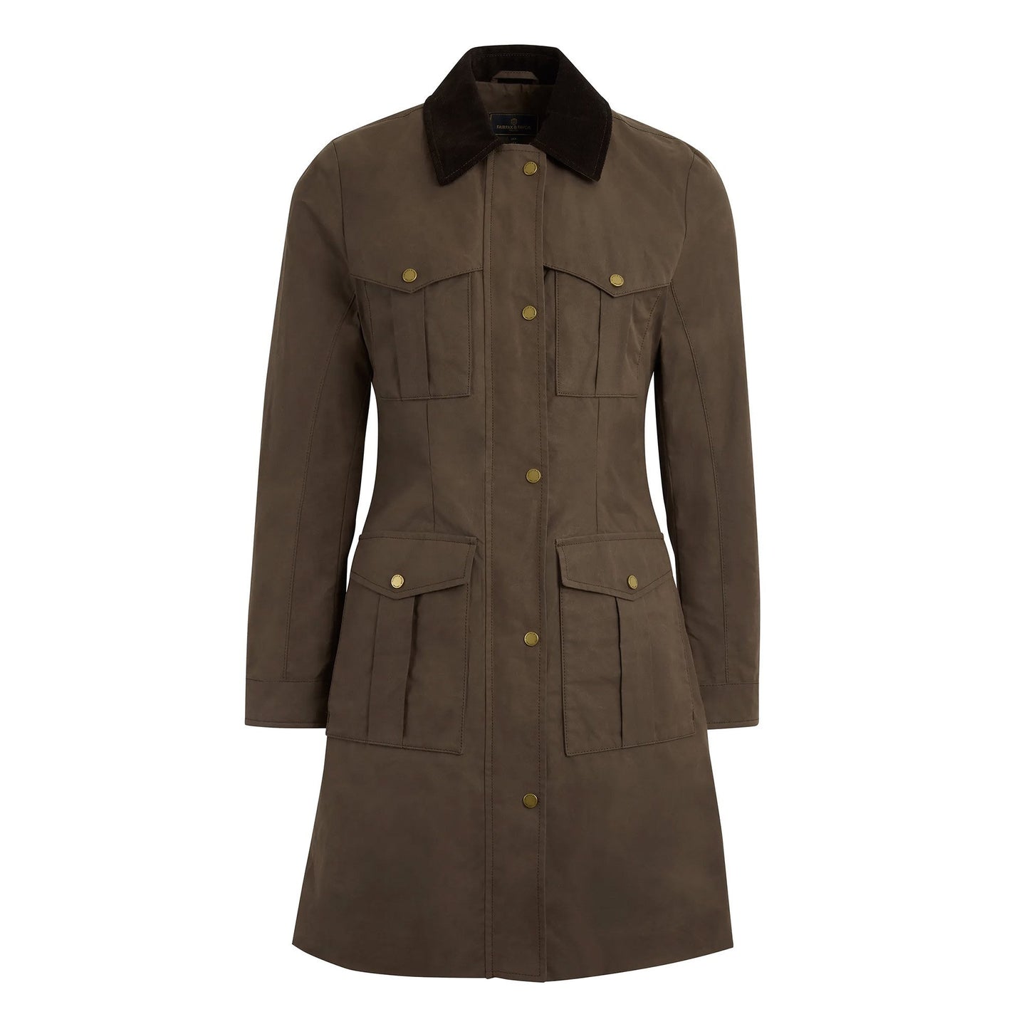 Violet Wax Coat