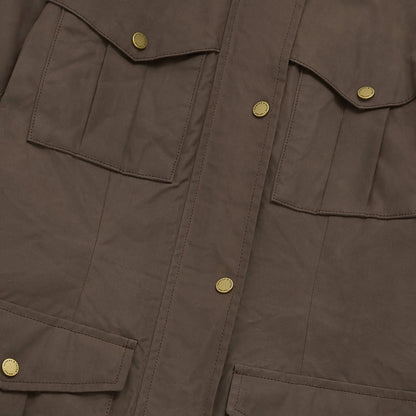 Violet Wax Coat