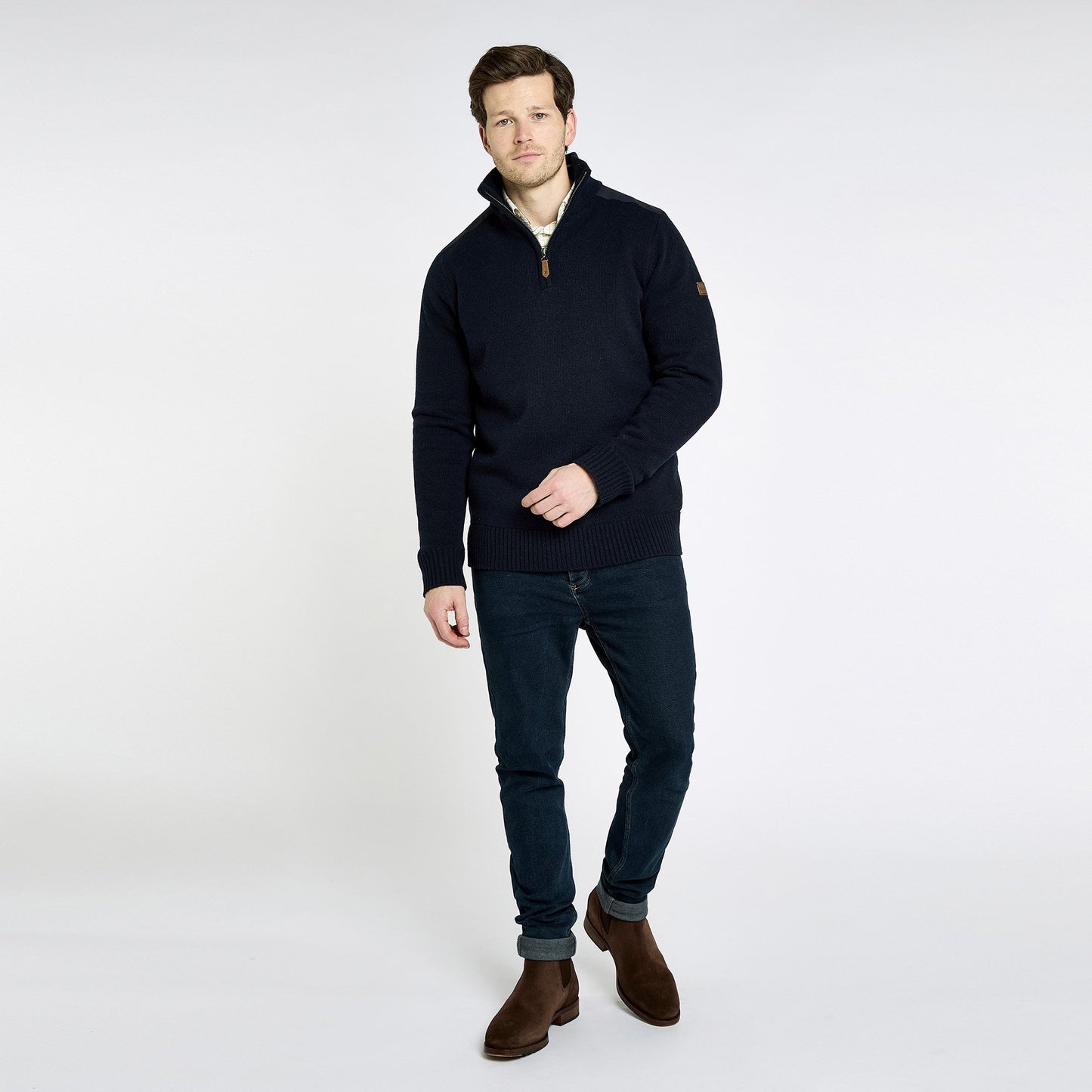 Doherty Zip Neck Sweater