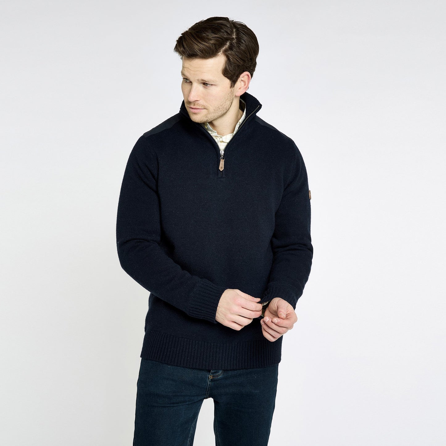 Doherty Zip Neck Sweater