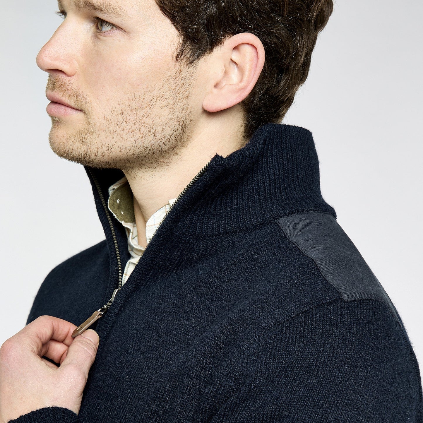Doherty Zip Neck Sweater