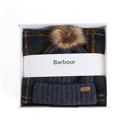 Saltburn Beanie & Tartan Set